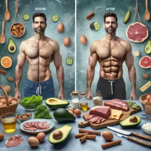 Keto Dieta Před A Po